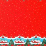 Nappe toile cirée au mètre noel Nappe toile cirée au mètre noel