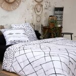 L'effet papillon - parure housse de couette 240 x 220 cm ikat L'effet papillon - parure housse de couette 240 x 220 cm ikat