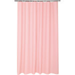 Rideau de douche vitamines rose