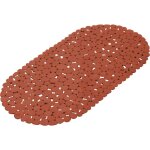 Tapis fond de baignoire confort terracotta