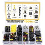 1004 pi�ces imperm�able � l'eau connecteurs, connecteurs �tanches pour voiture � 1 / 2 / 3 / 4 / 5 / ...