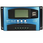 100a mppt rgulateur de panneau solaire 12v / 24v contrleur de charge surveillance automatique de la ...