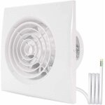 100mm ventilateur extracteur d'air pour salle de bain - aérateur de gaine mural plafond 100mm ventilateur extracteur d'air pour salle de bain - aérateur de gaine mural plafond