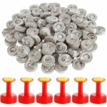 100pcs pastilles de tourbe bloc de sol de semis 30mm avec 6 buses granuls de sol de tourbe graines bouchons ...
