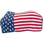 105 cm, drapeau de l'am�rique: couverture pour cheval chicago aux couleurs des etats - unis en laine ...