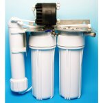 Hydropure - 10l inox - inox - osmoseur compact - exel avec rservoir et robinet - inox