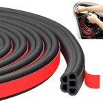 10m joint de porte caoutchouc de voiture, double couche universelle joint porte auto entree, resistente ...