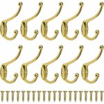 10pcs r�tro crochet pat�re porte manteau mural vintage crochet de porte m�tal pour salle de bain cuisine ...