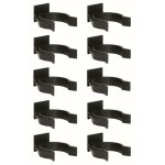 10x clip de plinthe  tenon en plastique noir  28mm pied meuble cuisine salle de bain fixation