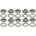 Cyclingcolors - 10x ?illets 16mm (m�le + femelle) acier galvanis� pour b�che piscine jardin anneaux tente ...