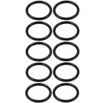 10x joint torique rond d'�tanch�it� haute pr�cision en caoutchouc nitrile nbr noir din 3771 o - ring ...