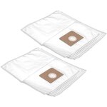 10x sacs compatible avec milwaukee as500elcp aspirateur - microfibre non tiss�e, volume de 25 l, 42cm ...
