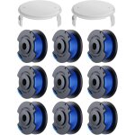 11 pack bobine fil coupe bordure remplacements pour ryobi one + ac14rl3a 18v 24v 40v coupe bordures, ...