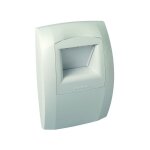 Aldes - 11015438 bouche a�ration c14 bahia curve l 10 - 50 / 105 d125 � corde