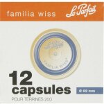 Capsule pour terrine familia wiss  82 bleue - boite 12 le parfait