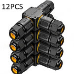 12 pcs connecteurs de c�bles �tanches ip68 - bo�te de jonction 3 voies connecteur etanche 3 fils - raccordemen ...