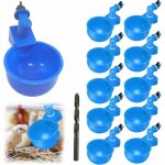 12 pices abreuvoir poules, abreuvoir automatique, avec perforation outils, convient aux poulets, canards ...