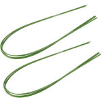 12 pi�ces fil de fer souple plastifi� pour support de plantes, arceaux de serre jardin diy