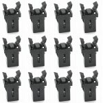 12 pi�ces loquets de rechange en plastique?poubelle peut verrouiller catch press touch lid bin clip loquet ...