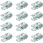 12 vert enfile couette, clip housse de couette, pince housse de couette, attache couette, attache drap ...