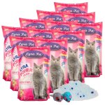 Lyra pet - 6 x 5 litres de liti�re pour chat � lyra power silica silicate