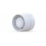 125 mm extracteur d'air silencieux 16w �conome en �nergie � flux mixte ventilateur de conduit pour bain, ...