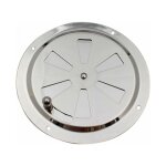 125mm grille d'aération circulaire, bouches d'aération réglables entrée et sortie d'air en inox 125mm grille d'aération circulaire, bouches d'aération réglables entrée et sortie d'air en inox