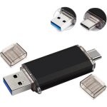128 go clé usb 3. 0, clé usb 3. 0 64go rapide clef, clé usb à double connectique, type c memory stick, ... 128 go clé usb 3. 0, clé usb 3. 0 64go rapide clef, clé usb à double connectique, type c memory stick, ...