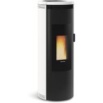 1283501 - poele a granules etanche - 8kw - a + - flamme verte 7 - cstb - foyer font nordica extraflame ...