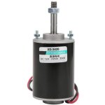 12v / 24v 30w mini moteur � courant continu � aimants permanents r�versible cw / ccw electrique grande ...