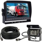 12v - 24v v�hicule syst�me de cam�ra de recul 17, 8cm tft lcd hd moniteur avec pare - soleil + 4pin �tanche ...