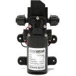 12v 70w dc pompe � eau diaphragme haute pression membrane amorcage 6l / min bateau nf