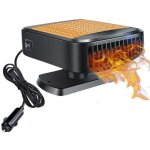 12v chauffe voiture, ventilateur de chauffage et de refroidissement 2 en 1, ventilateur �lectrique portable ...