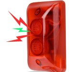12v filaire alarme stroboscopique sirne son sirne lumire clignotante d'urgence avertissement lumire ...