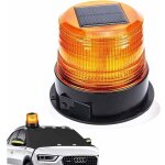 12v solaire / usb voyant d'avertissement led gyrophare aimant voyant clignotant pour voiture auto camion ...