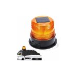 12v solaire / usb voyant d'avertissement led gyrophare aimant voyant clignotant pour voiture auto camion ...