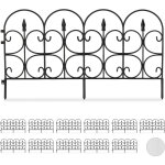 Relaxdays - 12x bordure de jardin plastique, clture gazon 30 cm, 6 lments, 4 m, parterre massif pelouse, ...
