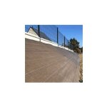 Zenlys - 130g / m2 toile bache de paillage marron tiss�e anti - mauvaises herbes largeur 5, 15m longueur ...