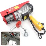 1450w 800 kg palan lectrique, avec interrupteur d'arrt d'urgence arrt d'extrmit de grue treuil 6 ...
