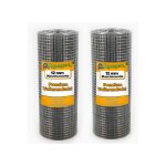 Aquagart - 15 m x 0, 5 m grillage pour volire, grille mtallique, grillage soud, clture en fil de ...