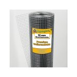 Aquagart - 15 m x 1 m grillage pour volière, grille métallique, grillage soudé, clôture en fil de fer, ... Aquagart - 15 m x 1 m grillage pour volière, grille métallique, grillage soudé, clôture en fil de fer, ...