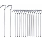 15 pi�ces piquets de tente piquets de sol dur ancrage au sol tente camping piquet de tente pour voyage ...