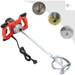 1500w m�langeur � mortier professionnel malaxeur � b�ton enduit de ciment malaxeur � mortier 6 vitesses ...