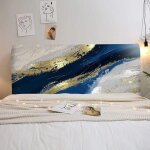 150cm (2) housse de t�te de lit protecteur de t�tede lit �l�gant d�coration de chambre � coucher housse ...