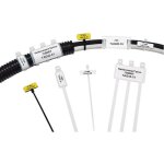 Hellermanntyton - 151 - 42119 it1 pa66 na 100 marqueur de c�ble surface de marquage: 44 x 19 mm naturel ...