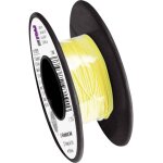 1572157 fil de bobinage wire wrap 1 x 0. 20 mm� jaune 15 m - tru components