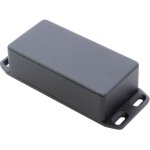 Hammond electronics - 1590g2flbk bo�tier universel 100 x 50 x 31 aluminium coul� sous pression noir 1 ...