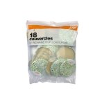 Lot de 18 couvercles pour confituriers le parfait