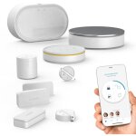 1875259 - home alarm advanced - alarme maison sans fil connecte - module gsm - compatible avec alexa, ...