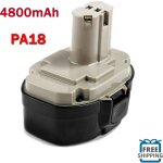 Pdstation - 18v 4. 8ah ni - mh pour makita pa18 1822 batterie 1823 1834 1835 1835 192826 - 5 192827 - ...